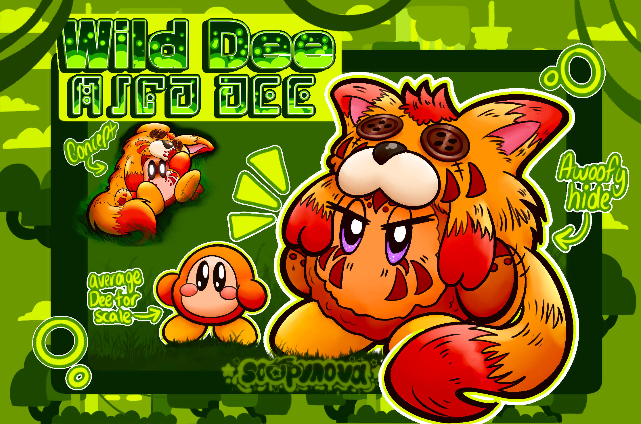 Wild Dee Reference Sheet