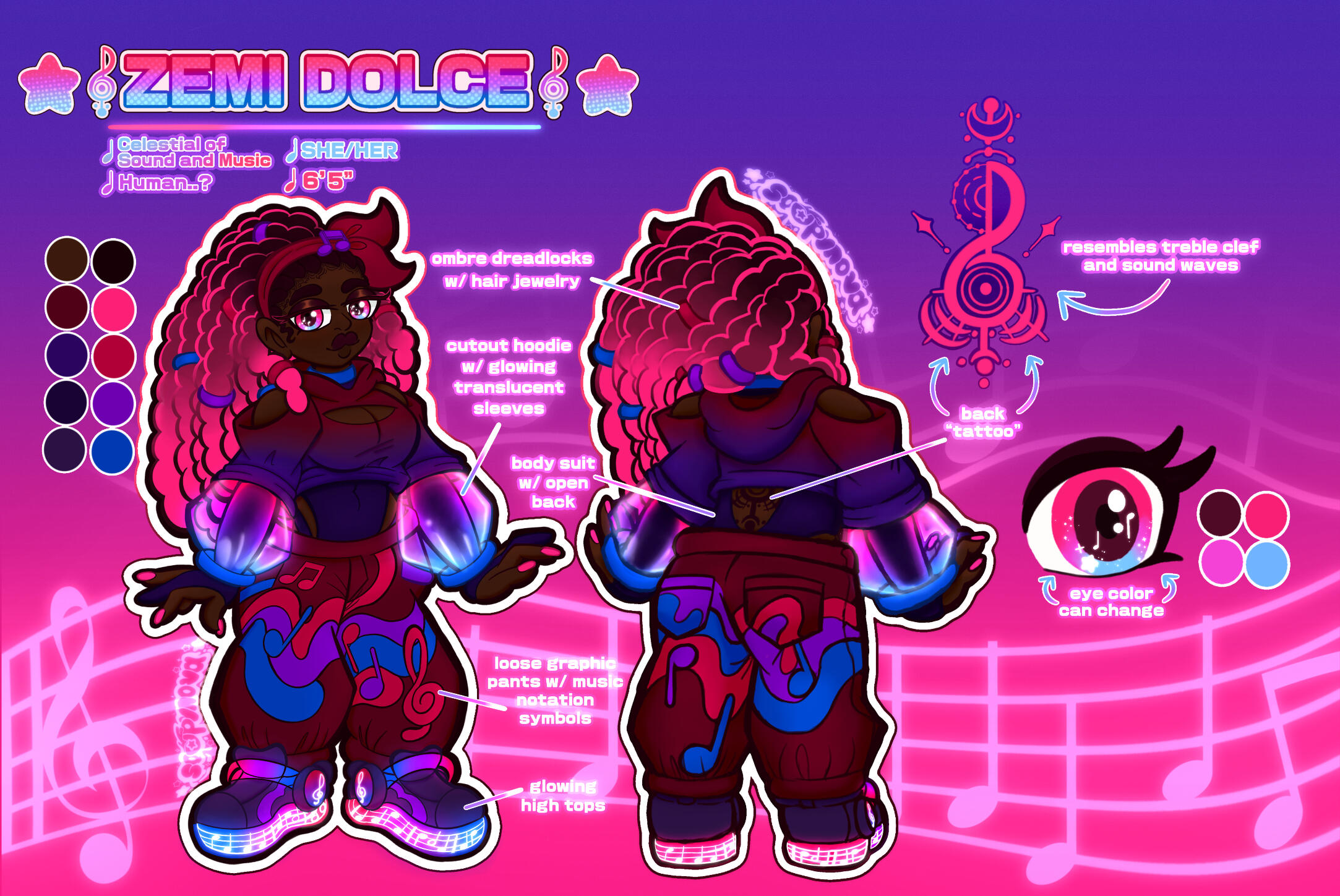 Zemi Reference Sheet