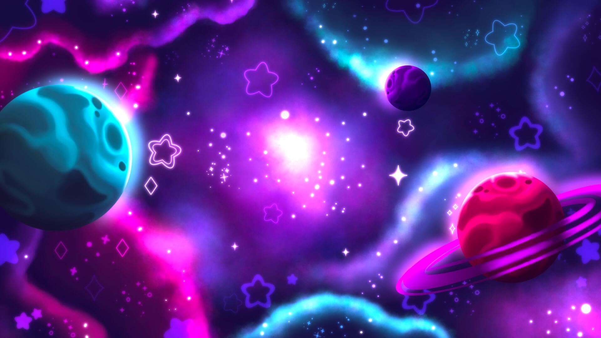 Nova Space Illustration